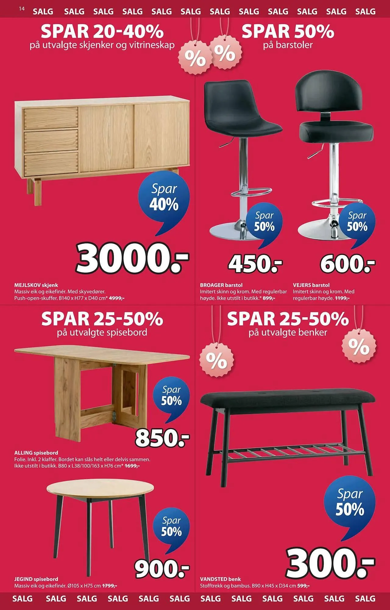 JYSK kundeavis fra 12. januar til 25. januar 2026 - kundeavisside 14