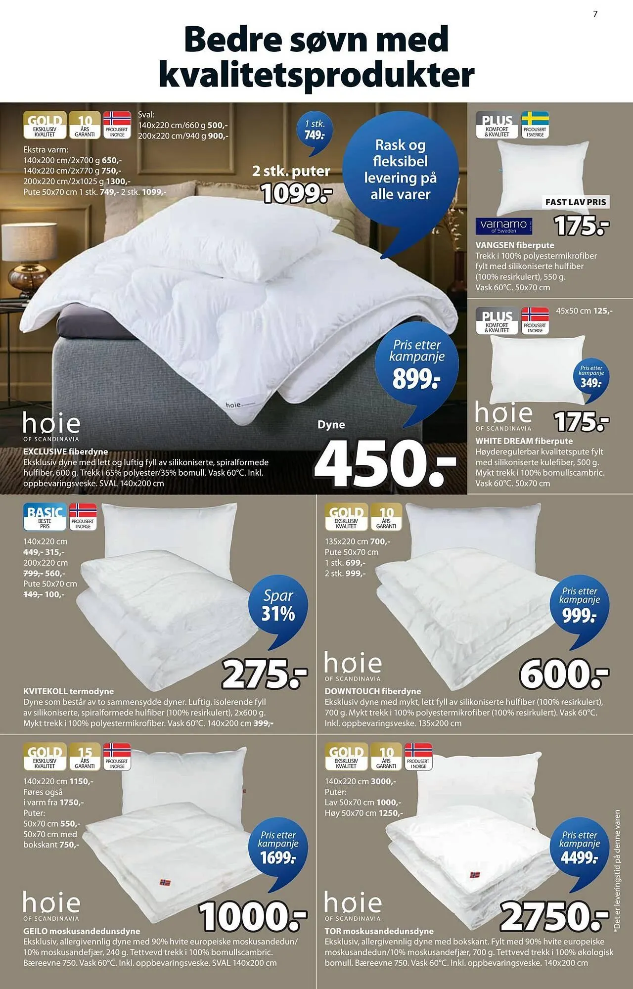 JYSK kundeavis fra 26. januar til 8. februar 2026 - kundeavisside 7