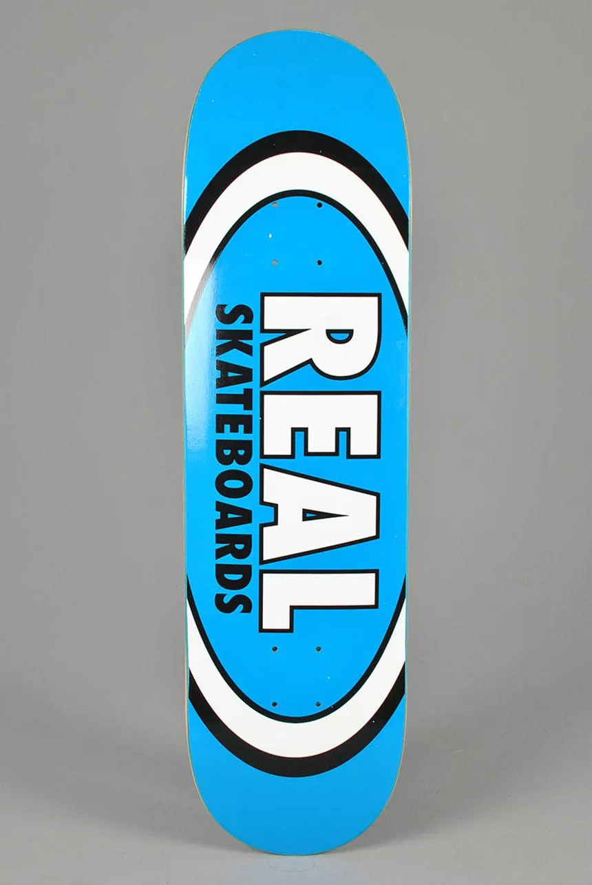 Real Skateboards Classic Oval, Blue 8.5