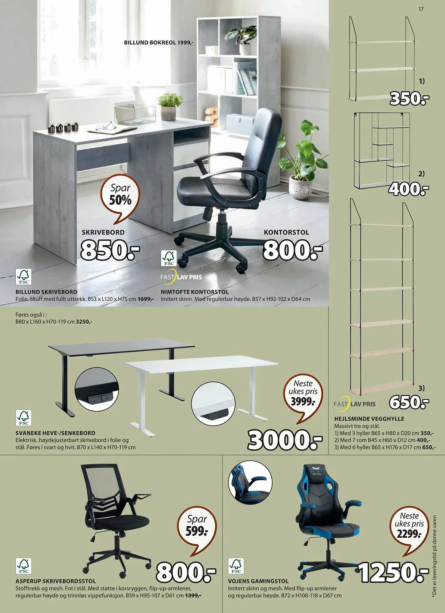 JYSK Kundeavis fra 17. september til 23. september 2023 - kundeavisside 17