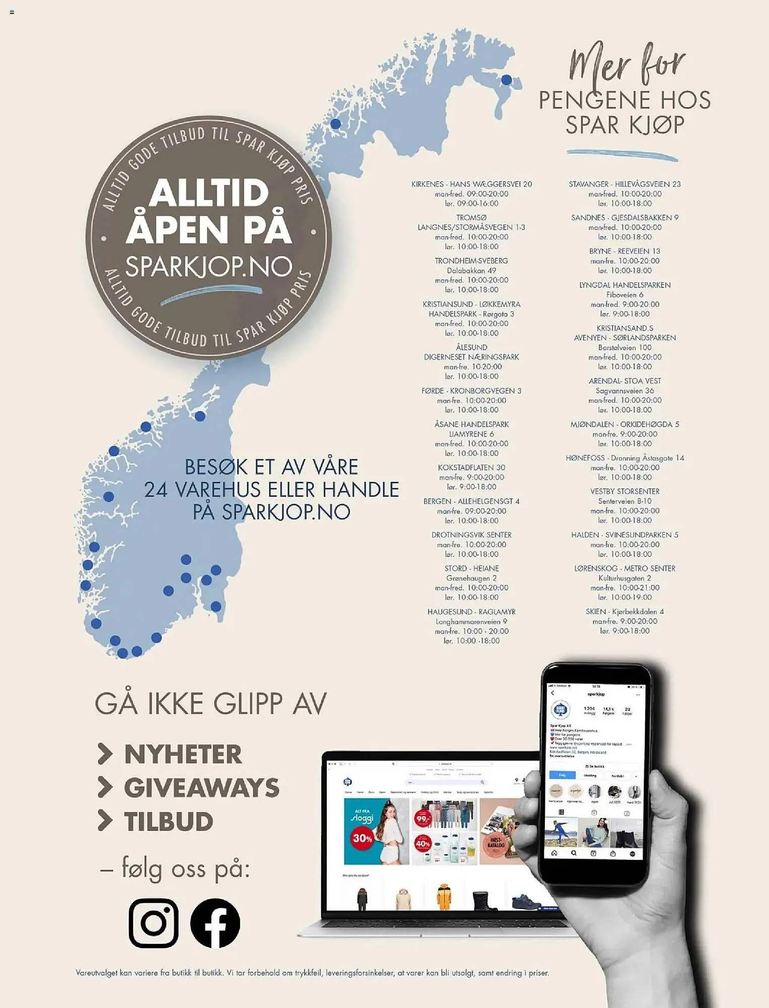 Sparkjøp kundeavis fra 30. oktober til 27. februar 2026 - kundeavisside 70