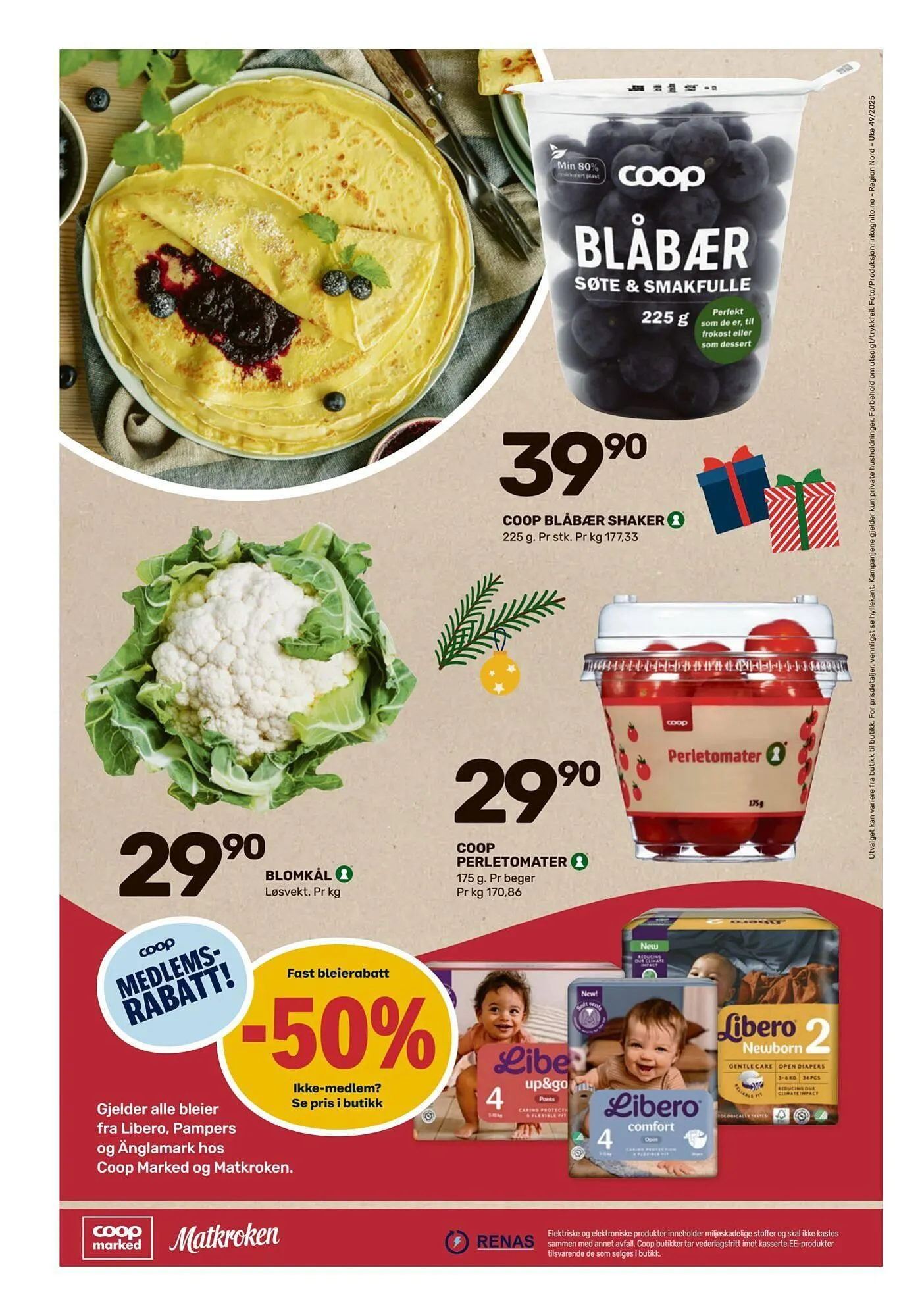 Coop Marked kundeavis fra 1. desember til 8. desember 2025 - kundeavisside 4