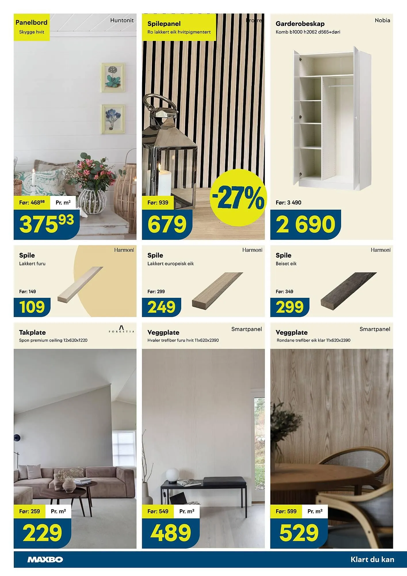 Maxbo kundeavis fra 9. mars til 7. april 2026 - kundeavisside 13