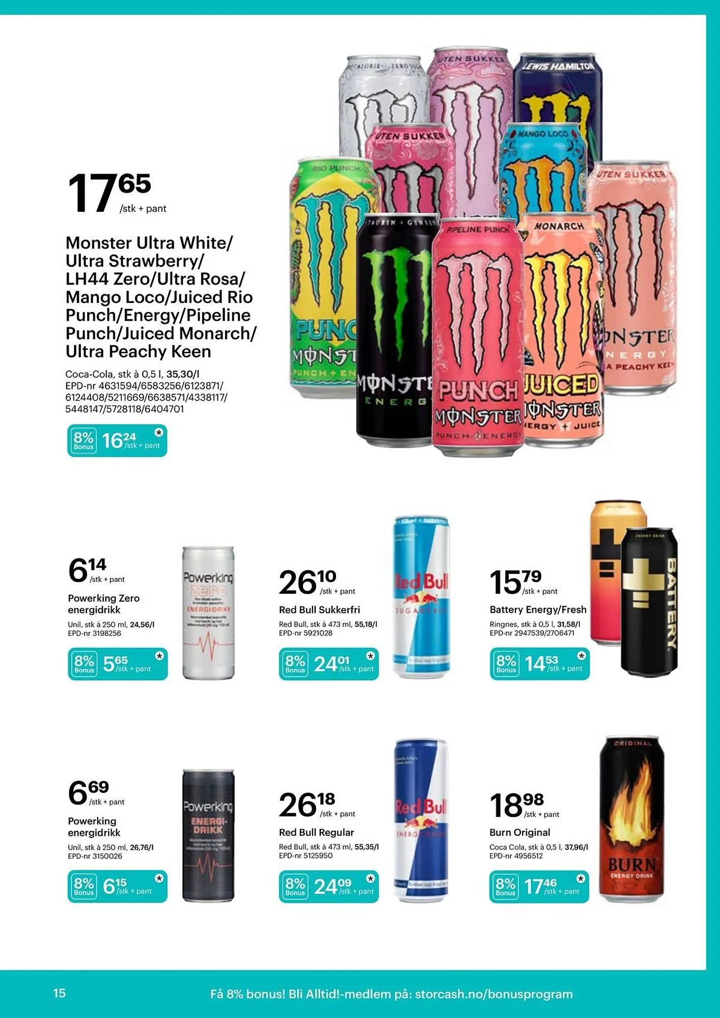 Storcash kundeavis fra 10. november til 6. desember 2025 - kundeavisside 15