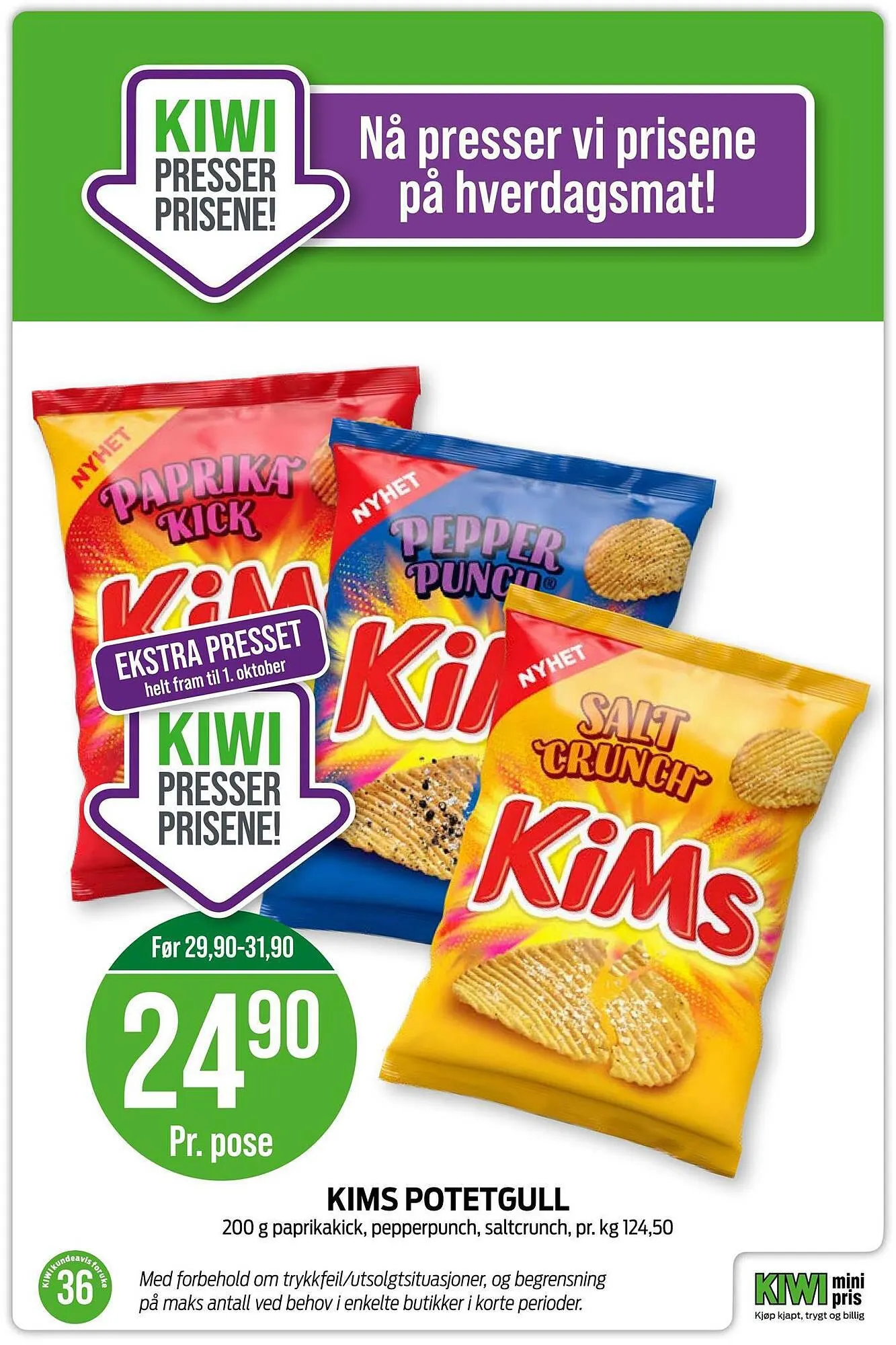 Kiwi Kundeavis fra 3. september til 10. september 2023 - kundeavisside 6