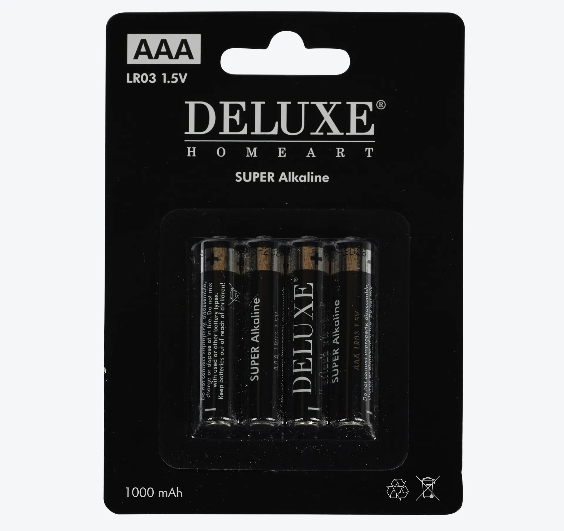 Deluxe AAA- Batterier