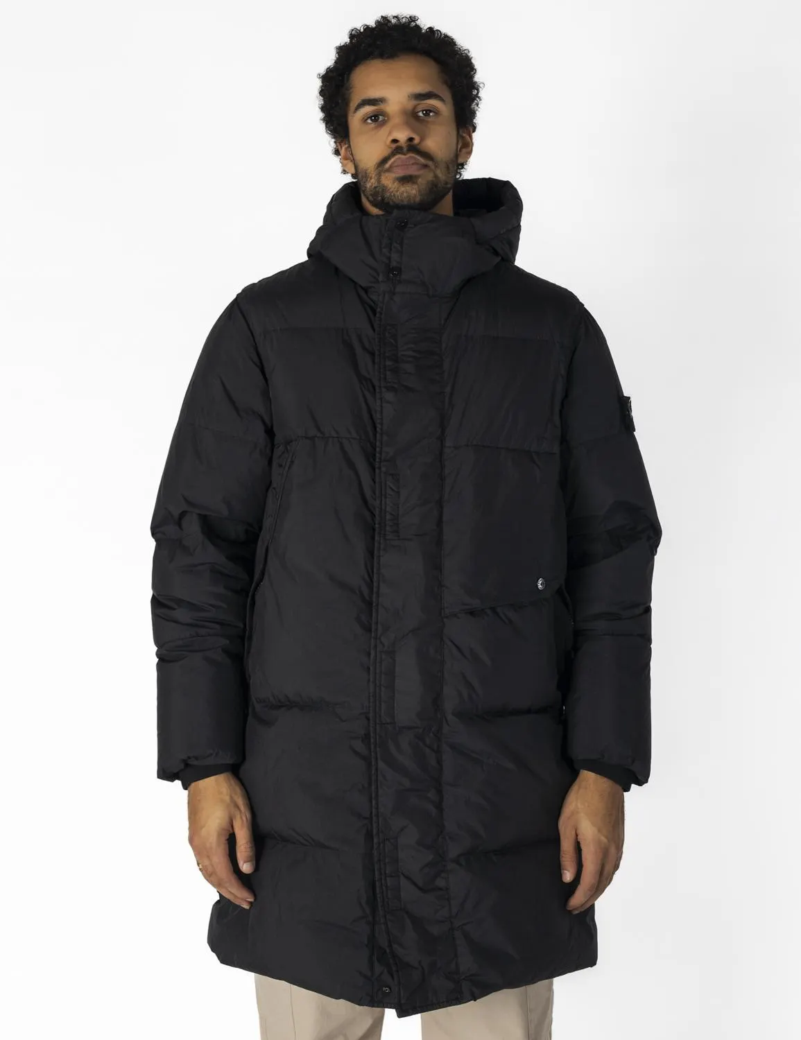 Giaccone Vera Piuma Jacket Nero