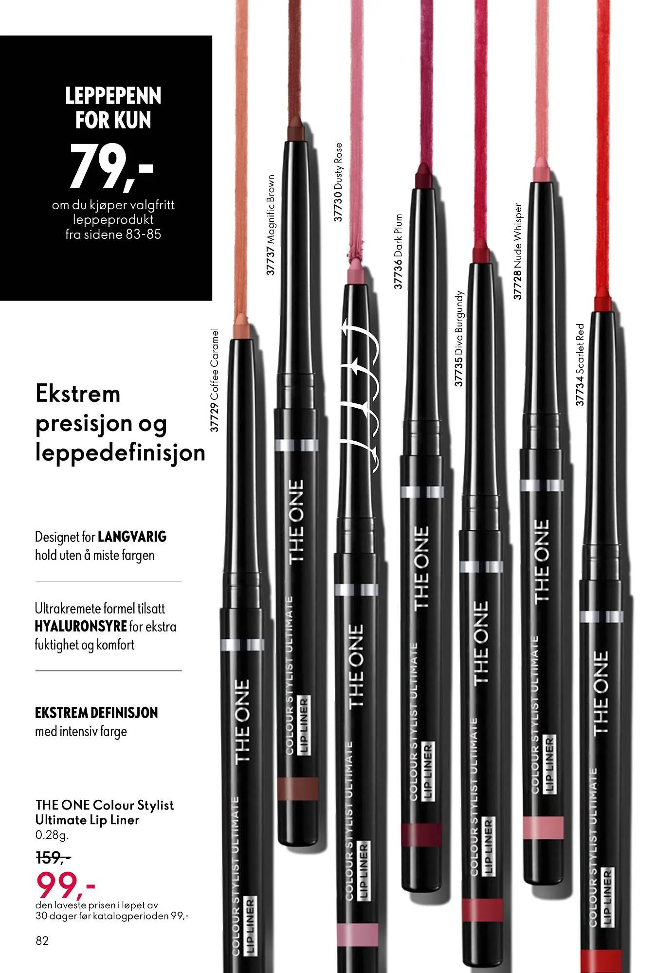 Oriflame katalog fra 11. mars til 31. mars 2026 - kundeavisside 82