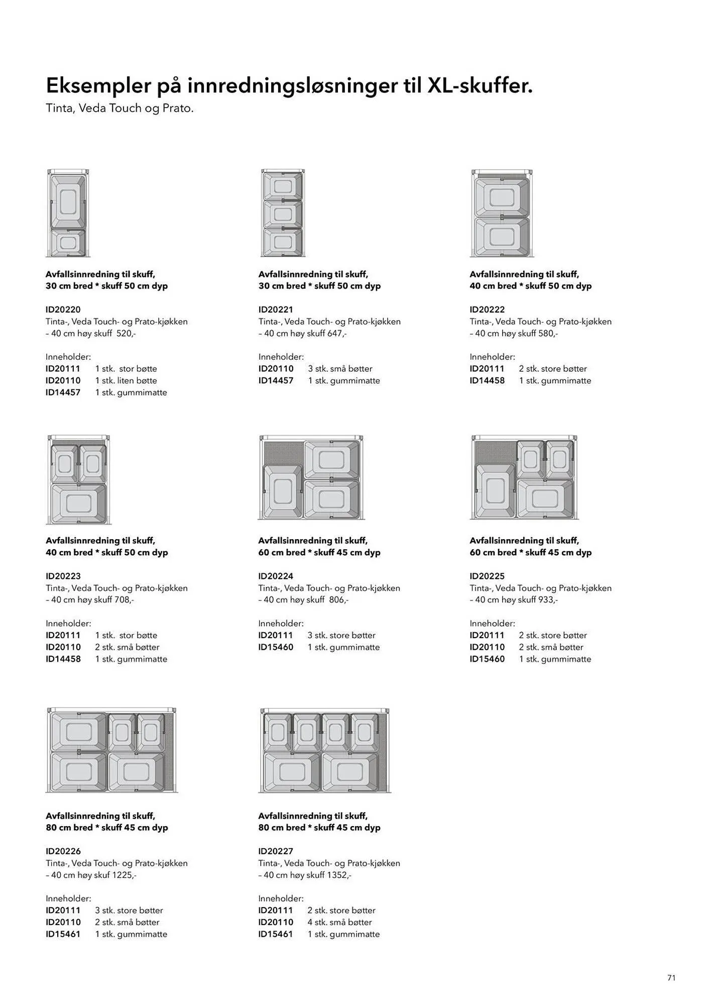 Kvik Kjøkken Kundeavis fra 28. mars til 11. april 2024 - kundeavisside 71