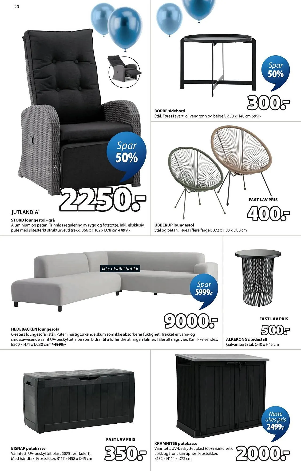 JYSK kundeavis fra 13. april til 19. april 2026 - kundeavisside 20