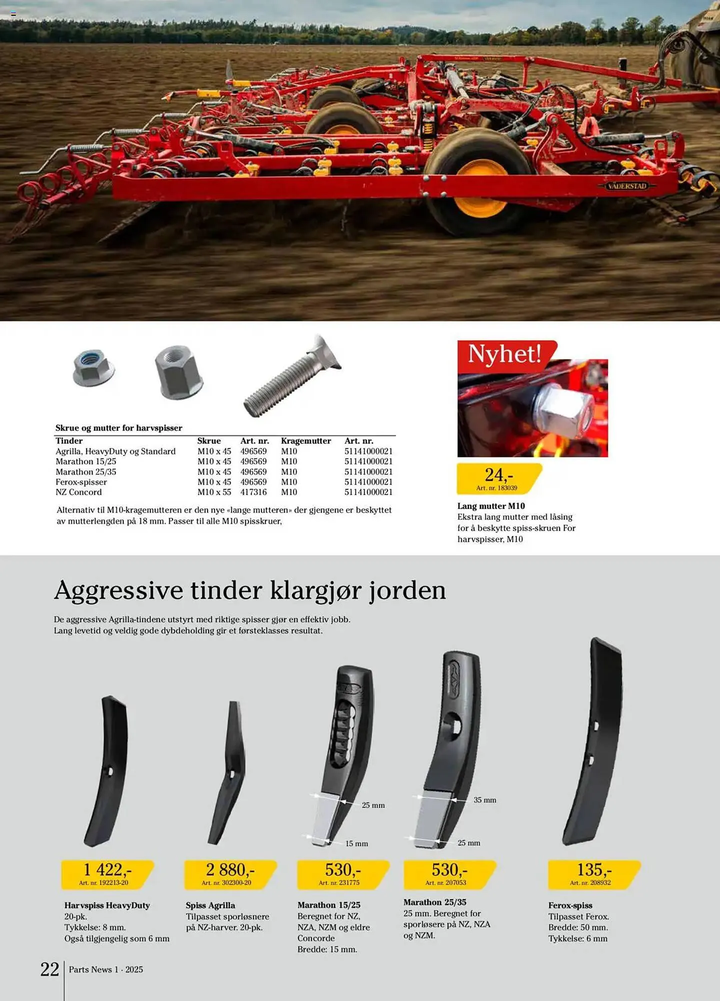 Felleskjøpet Kundeavis fra 14. mars til 31. desember 2025 - kundeavisside 22