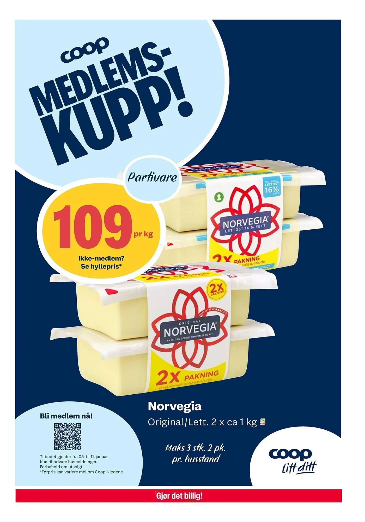 Coop Extra kundeavis fra 5. januar til 11. januar 2026 - kundeavisside 5
