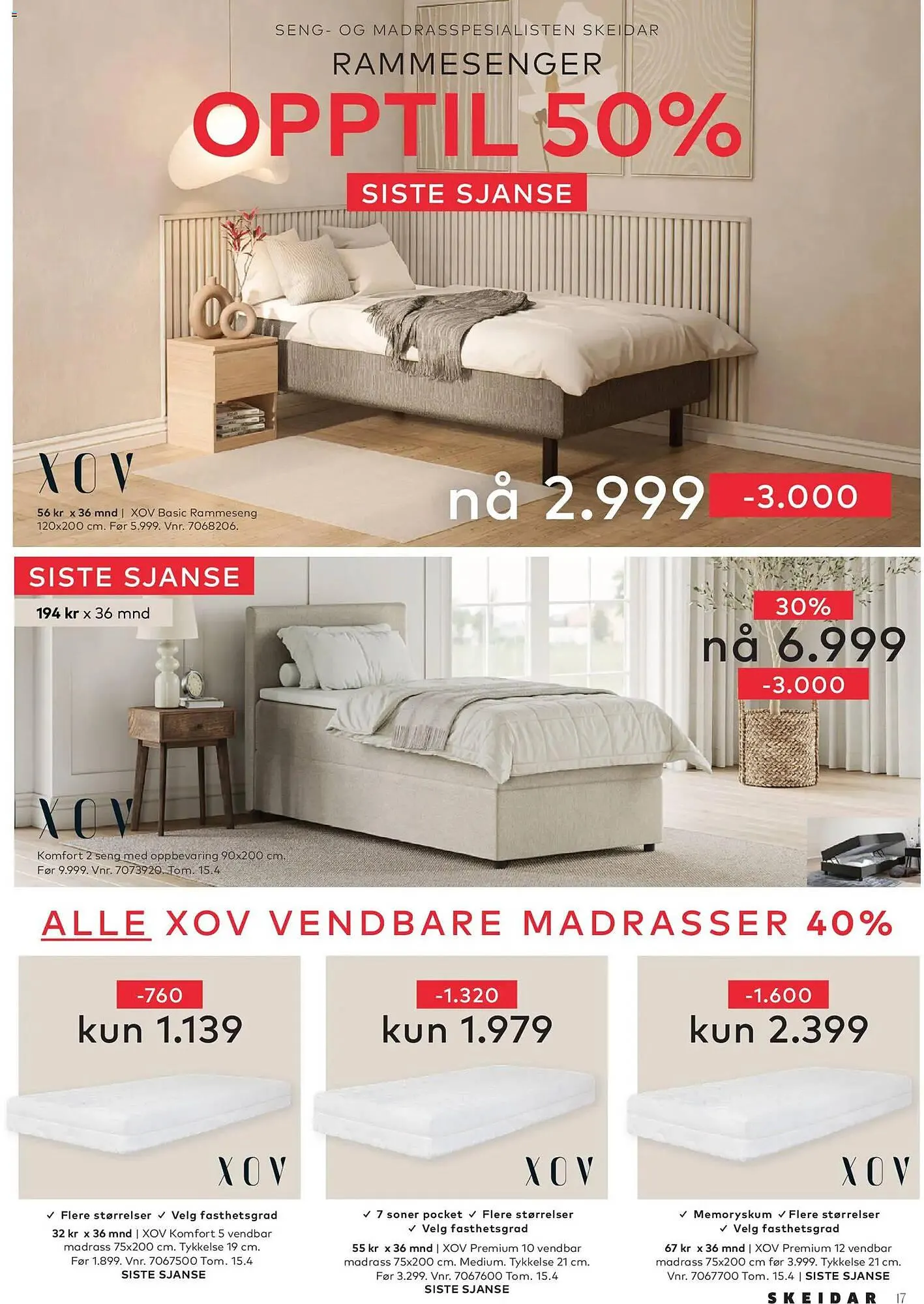 Skeidar kundeavis fra 7. april til 15. april 2026 - kundeavisside 17