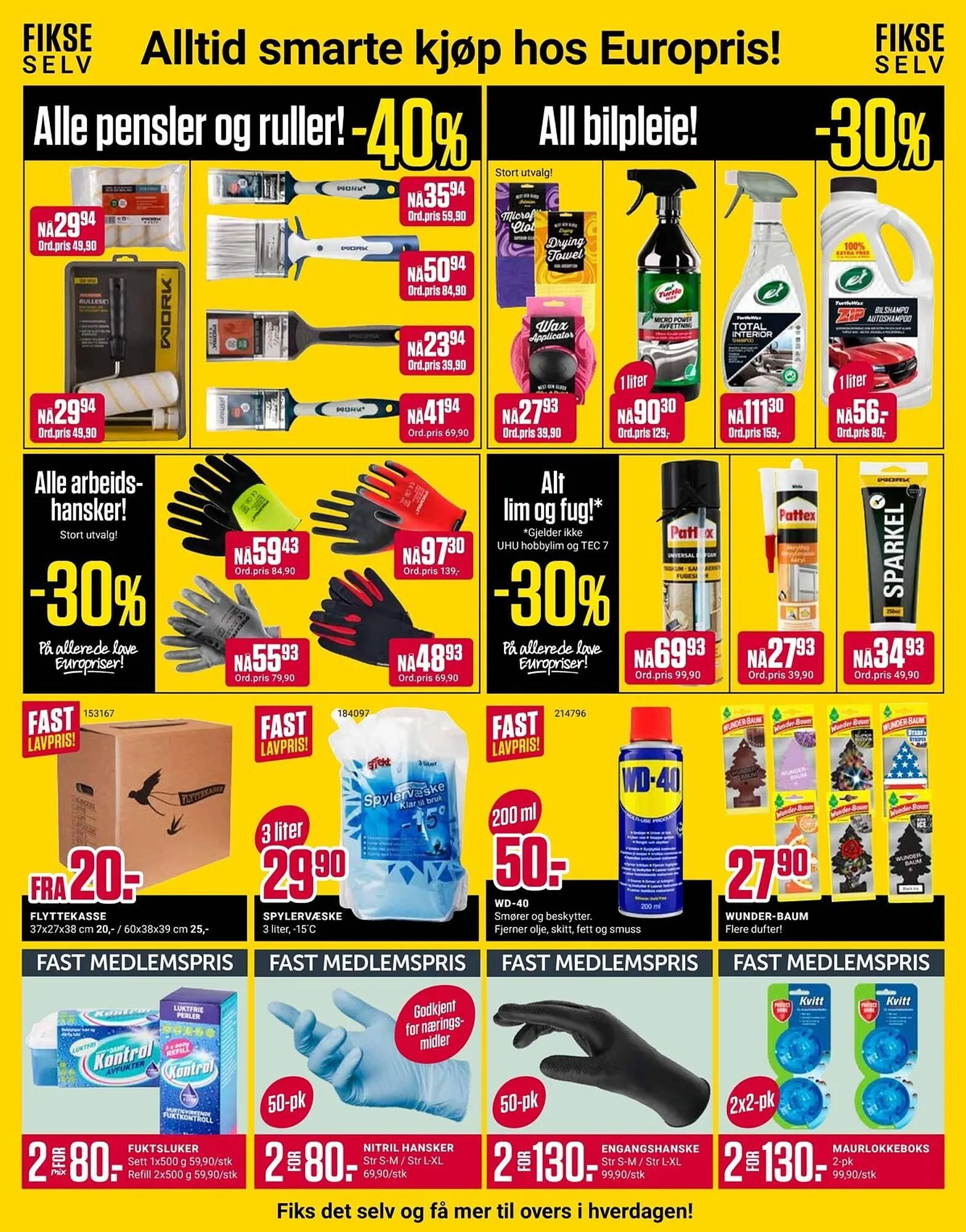 Europris kundeavis fra 16. mars til 21. mars 2026 - kundeavisside 6