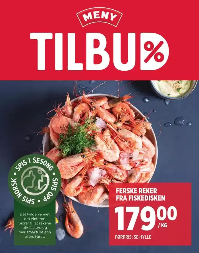 Meny Kundeavis fra 5. januar til 12. januar 2025 - kundeavisside 9