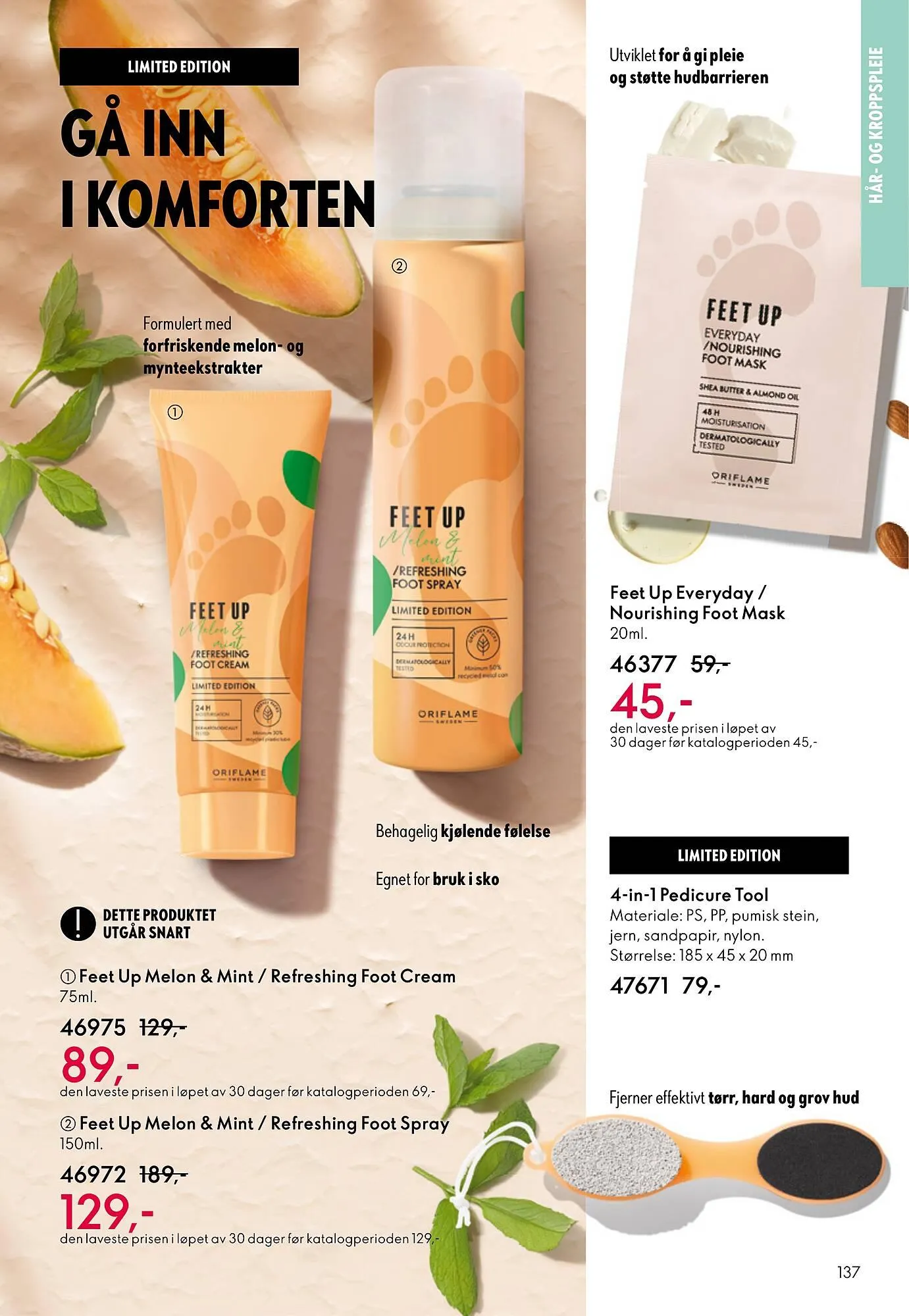 Oriflame katalog fra 8. oktober til 28. oktober 2025 - kundeavisside 137