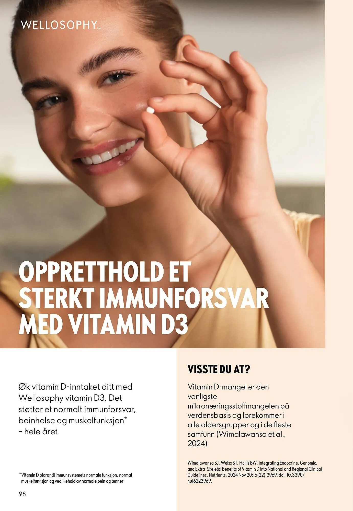 Oriflame katalog fra 29. oktober til 18. november 2025 - kundeavisside 98