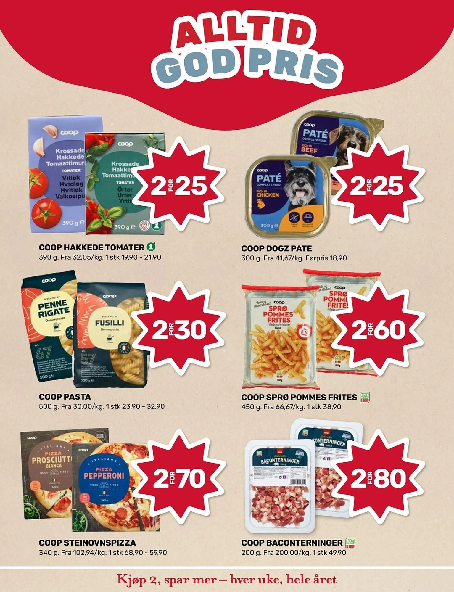 Coop Marked kundeavis fra 2. mars til 8. mars 2026 - kundeavisside 4