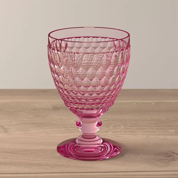 Boston Coloured water glass, rose