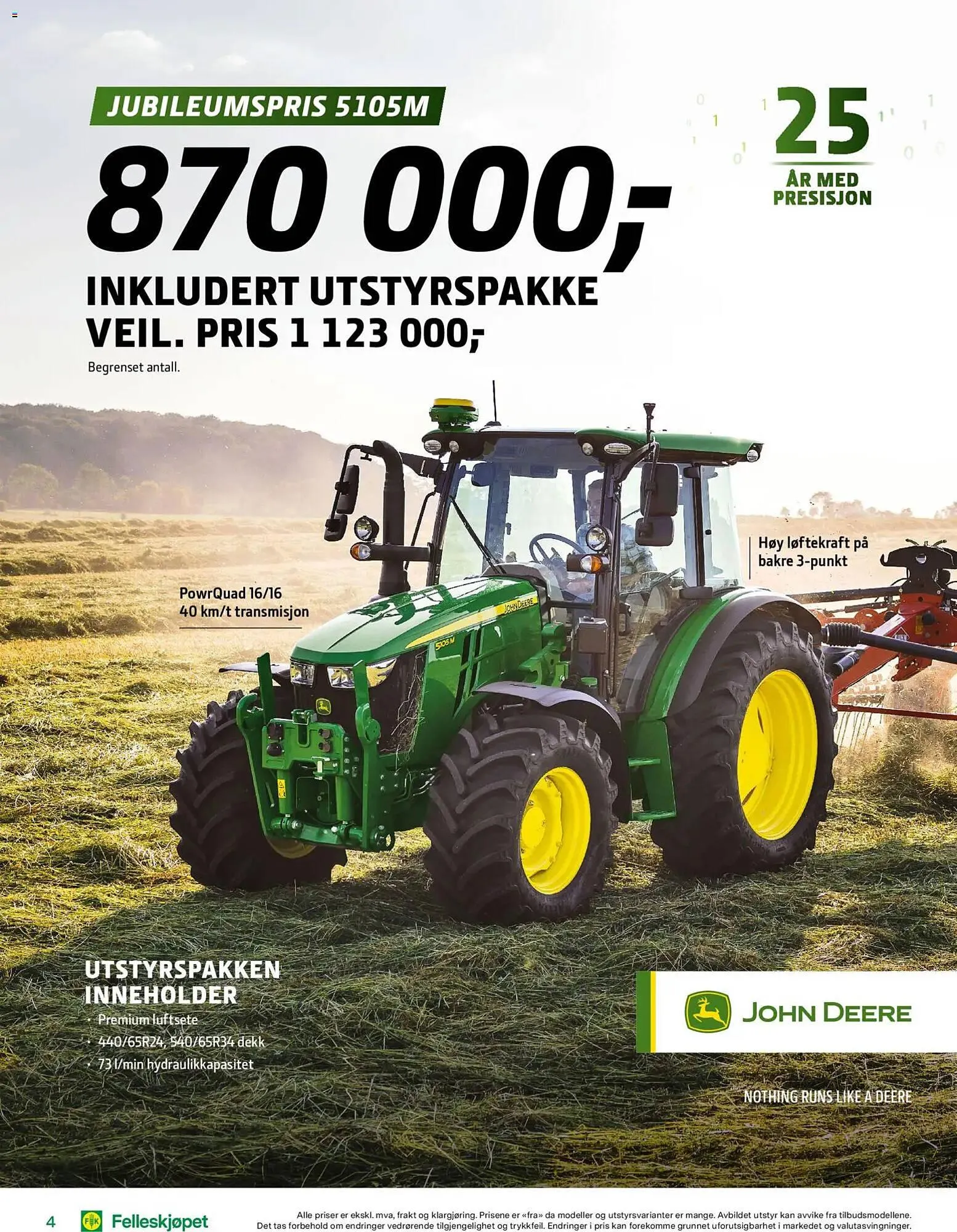 Felleskjøpet kundeavis fra 15. april til 3. januar 2027 - kundeavisside 4