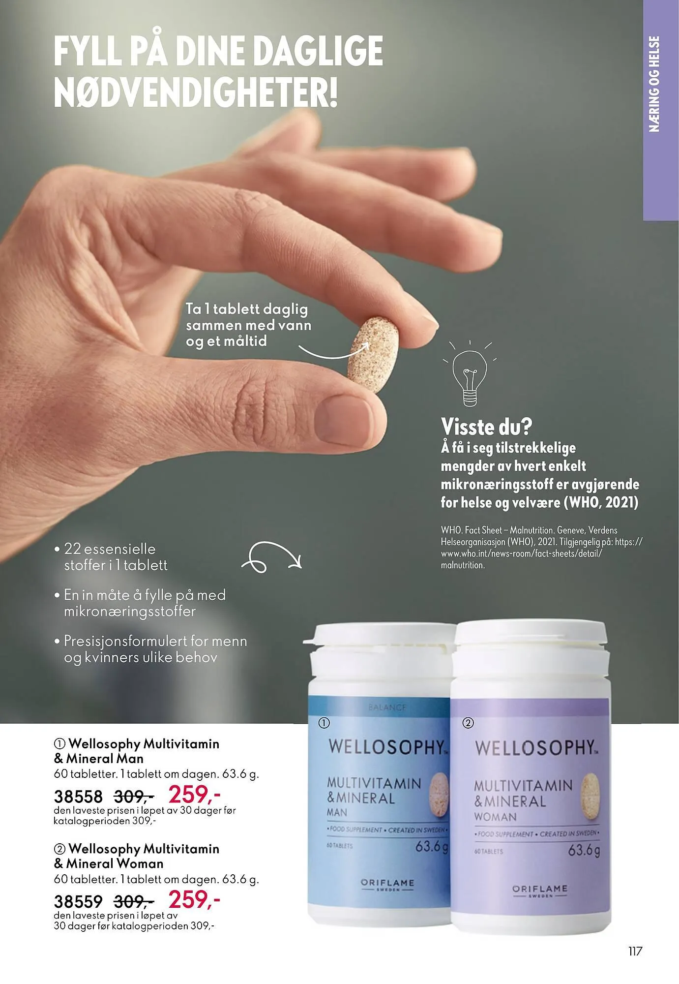 Oriflame katalog fra 8. oktober til 28. oktober 2025 - kundeavisside 117