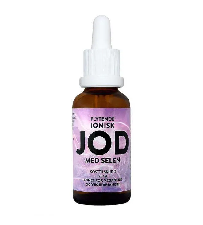 Flytende ionisk jod med selen 30 ml