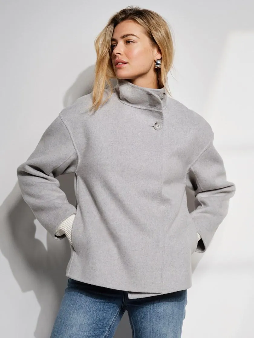 Livia jakke i ullmiks