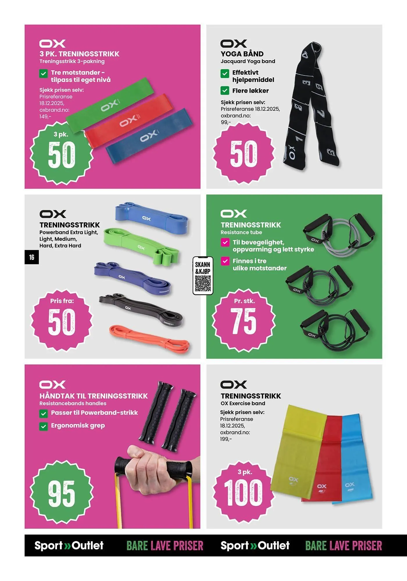 Sport Outlet kundeavis fra 14. januar til 2. februar 2026 - kundeavisside 16