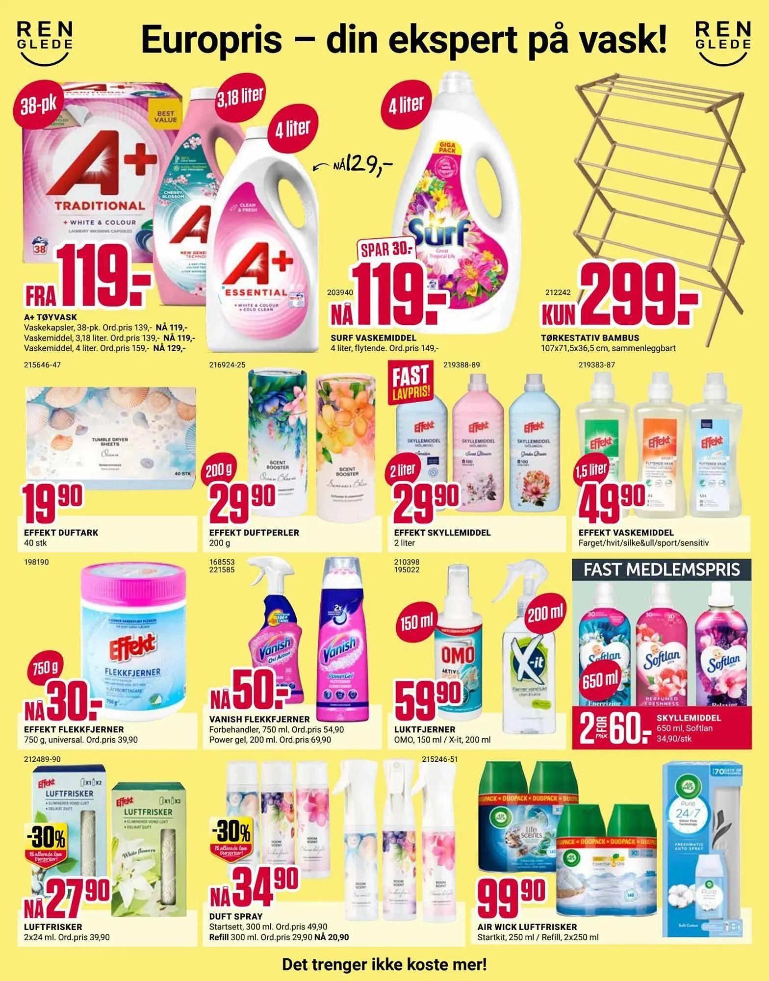 Europris kundeavis fra 23. februar til 1. mars 2026 - kundeavisside 4