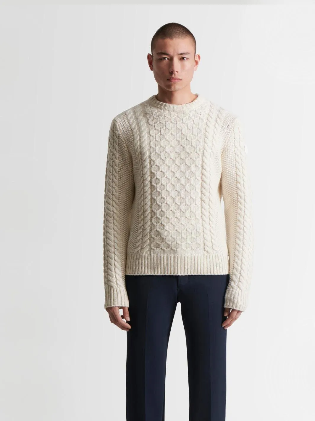 EDMOND SWEATER Hvit