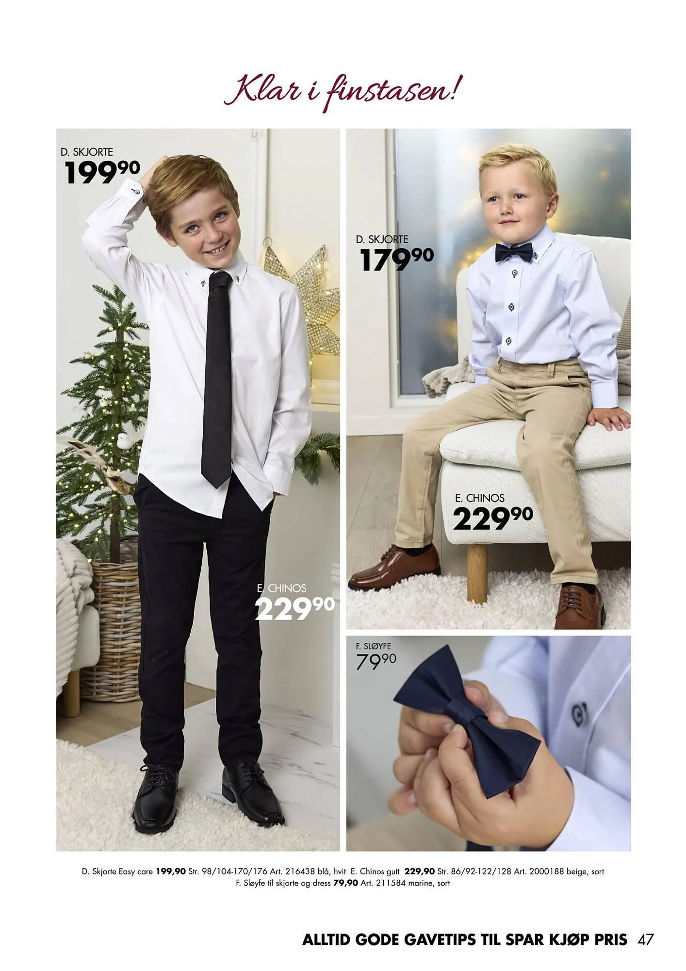 Sparkjøp kundeavis fra 20. oktober til 24. desember 2025 - kundeavisside 47