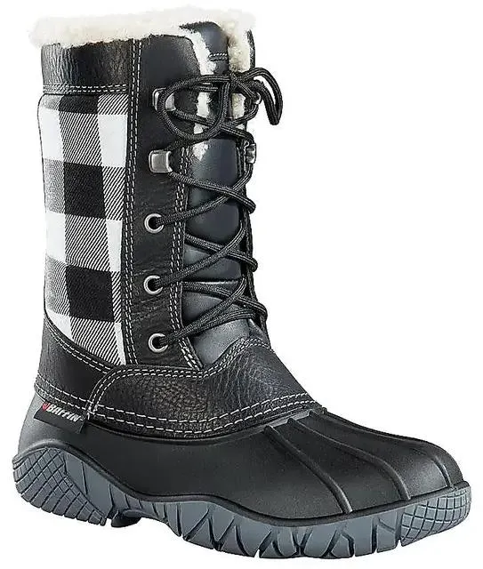 Baffin Jasper Vinterstøvel Hvit/Sort 37
