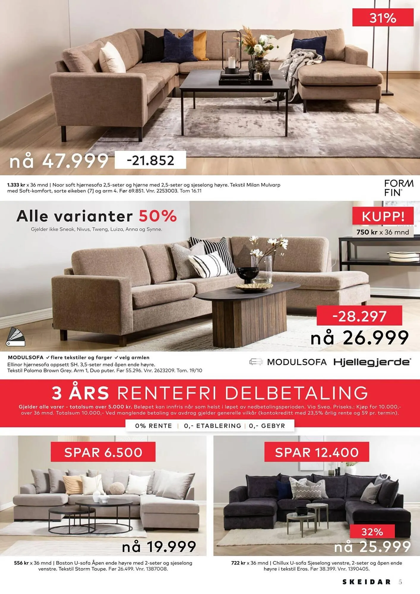 Skeidar kundeavis fra 3. november til 9. november 2025 - kundeavisside 5