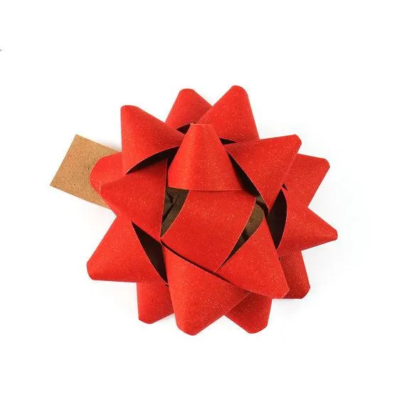 Sløyfer, 7,5 cm rød