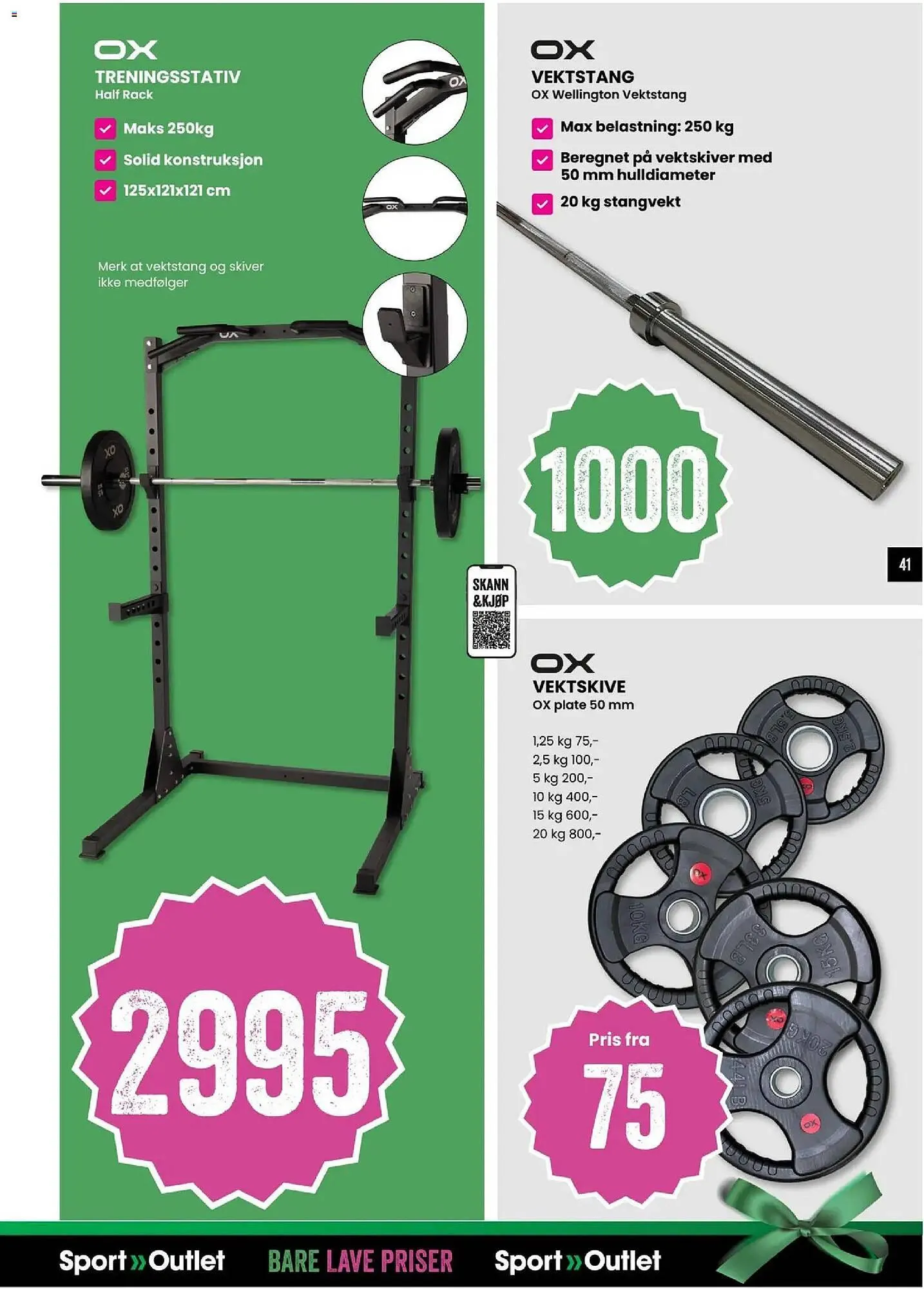 Sport Outlet kundeavis fra 2. desember til 24. desember 2025 - kundeavisside 41