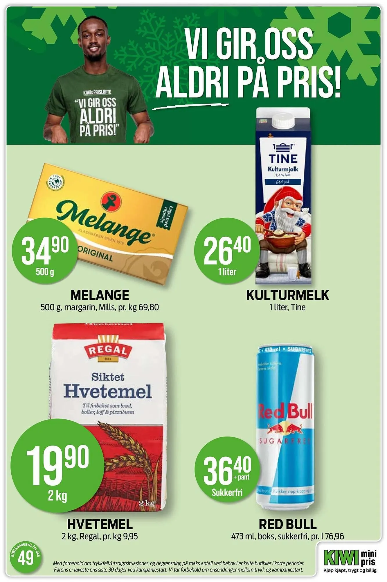 Kiwi kundeavis fra 1. desember til 8. desember 2025 - kundeavisside 26