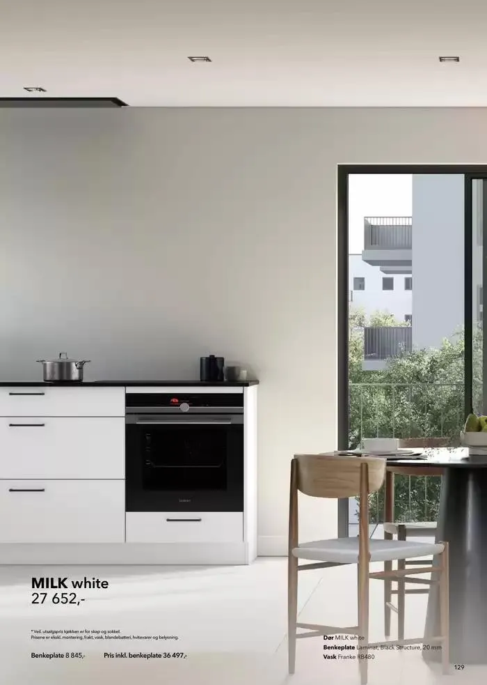 kvik kjøkken Lookbook. fra 5. mars til 19. mars 2025 - kundeavisside 129