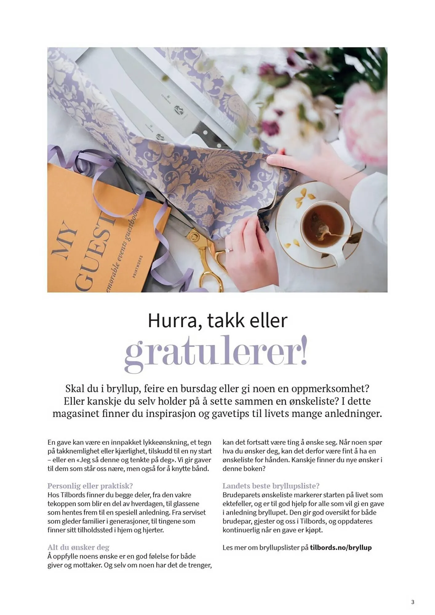 Tilbords Kundeavis fra 1. januar til 31. desember 2024 - kundeavisside 3