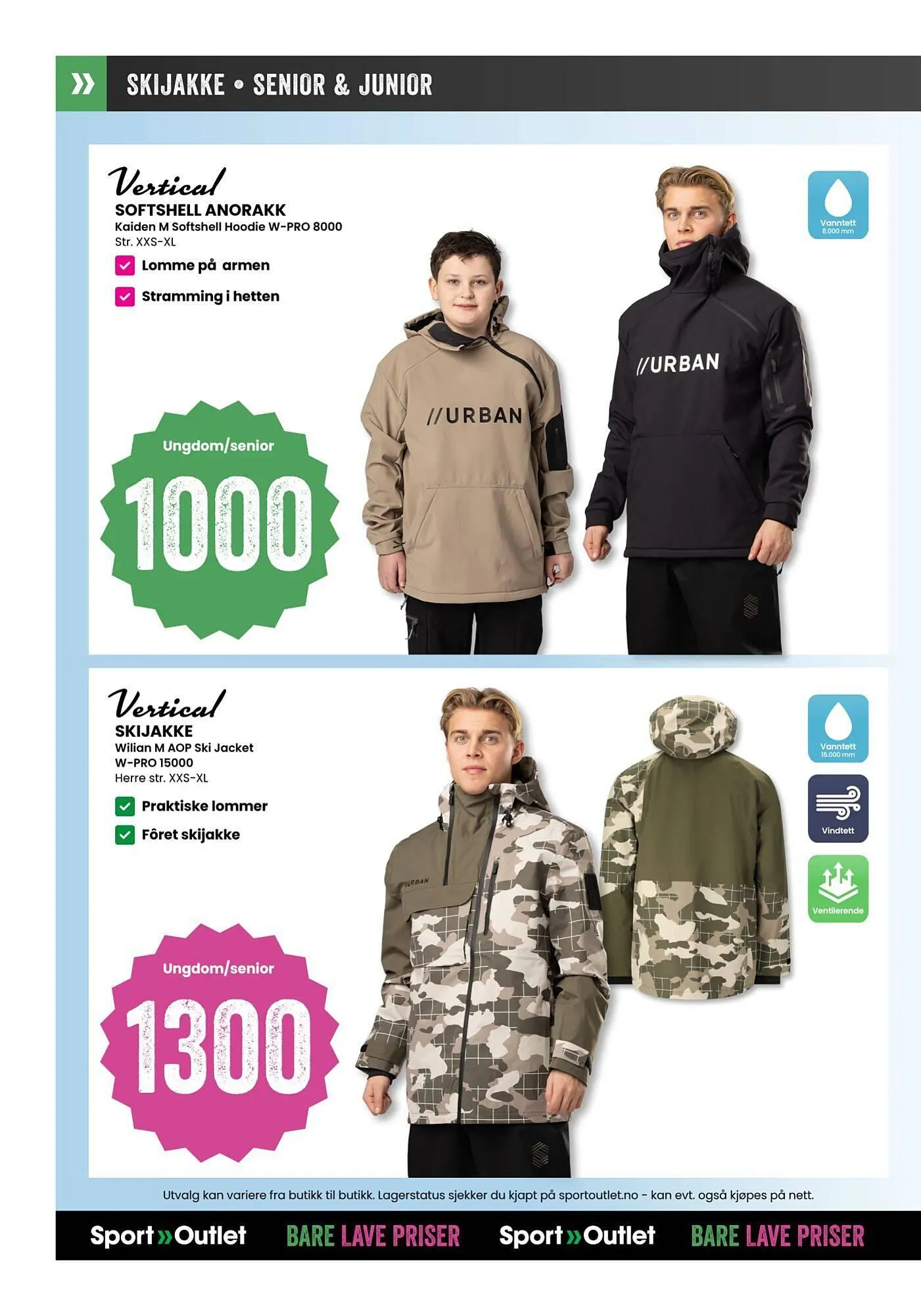 Sport Outlet kundeavis fra 9. januar til 2. februar 2026 - kundeavisside 18