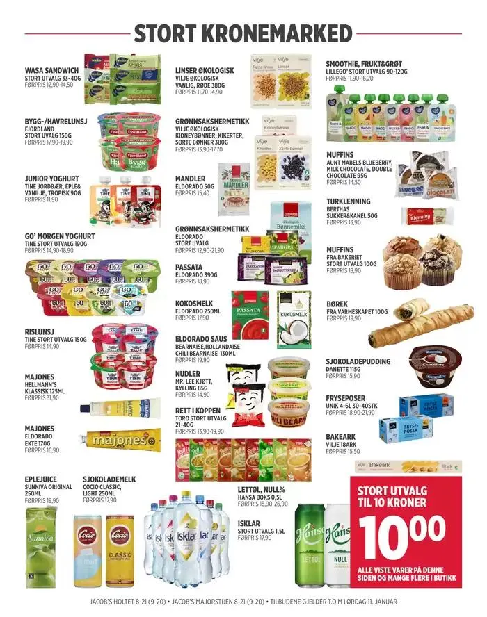 Jacobs Kundeavis fra 5. januar til 12. januar 2025 - kundeavisside 3