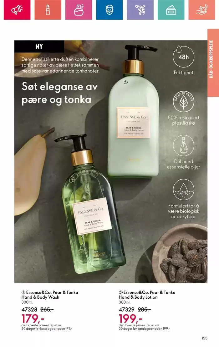 ORIFLAME Kundeavis fra 26. oktober til 9. november 2024 - kundeavisside 155