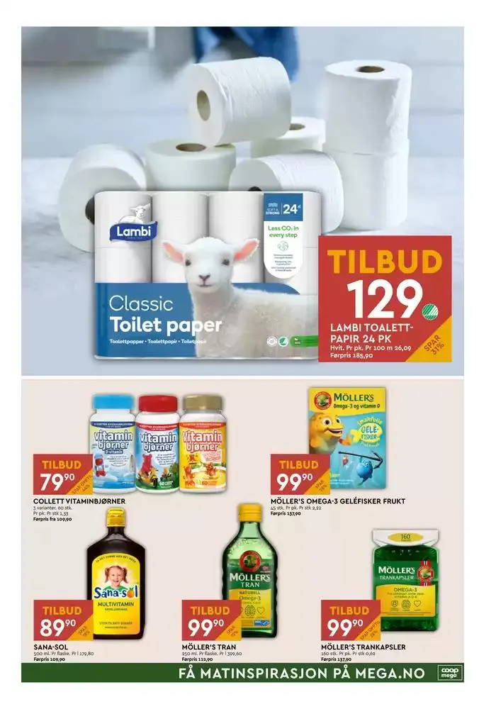 Flott tilbud for alle kunder fra 6. januar til 12. januar 2025 - kundeavisside 7