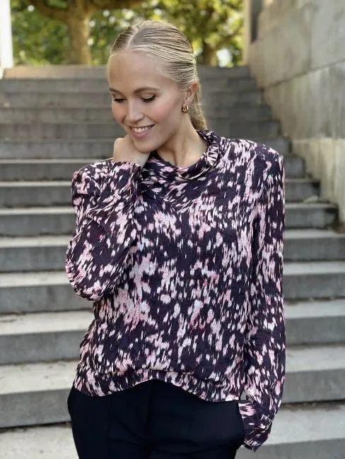 Galaxy Drapey Top Multicolour