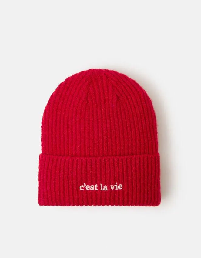 C'est La Vie Beanie Hat