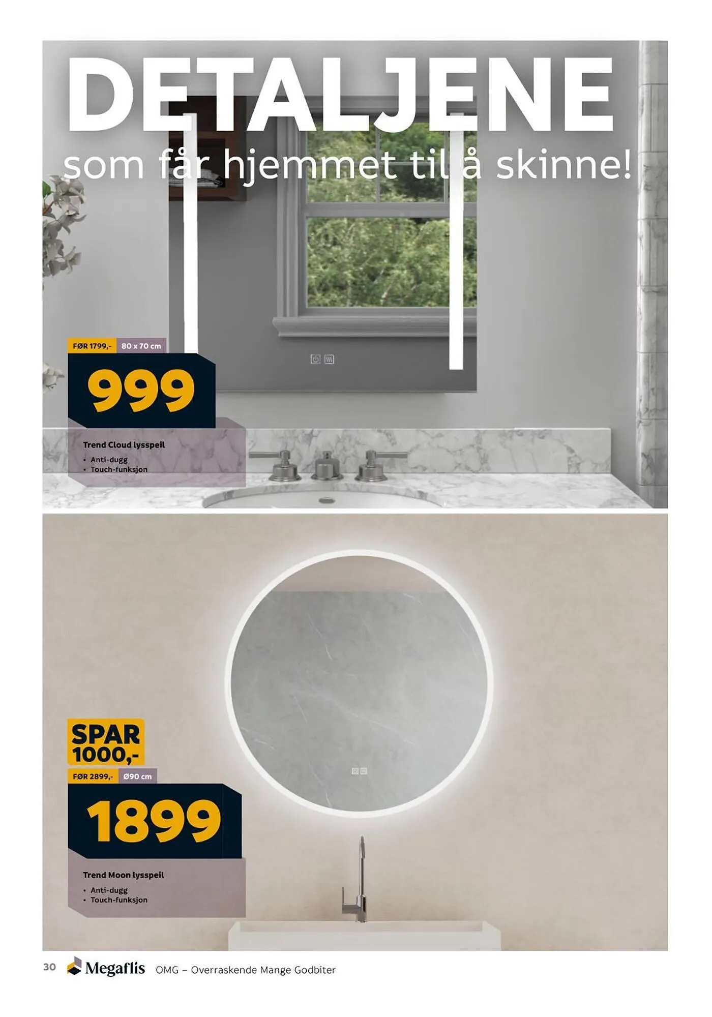 Megaflis Kundeavis fra 27. februar til 16. mars 2025 - kundeavisside 30