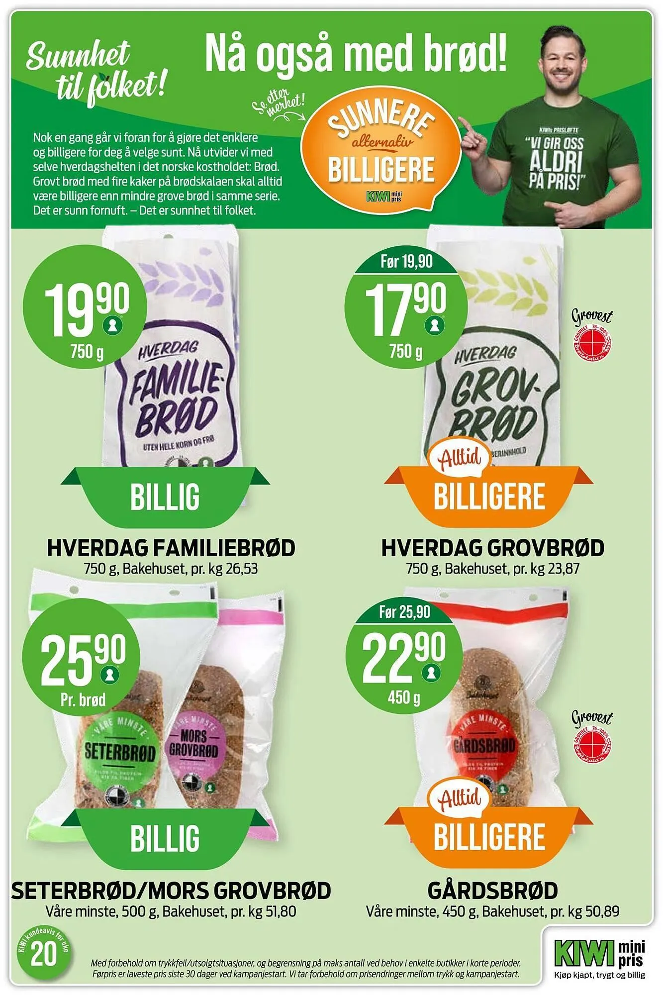 Kiwi kundeavis fra 11. mai til 18. mai 2026 - kundeavisside 16