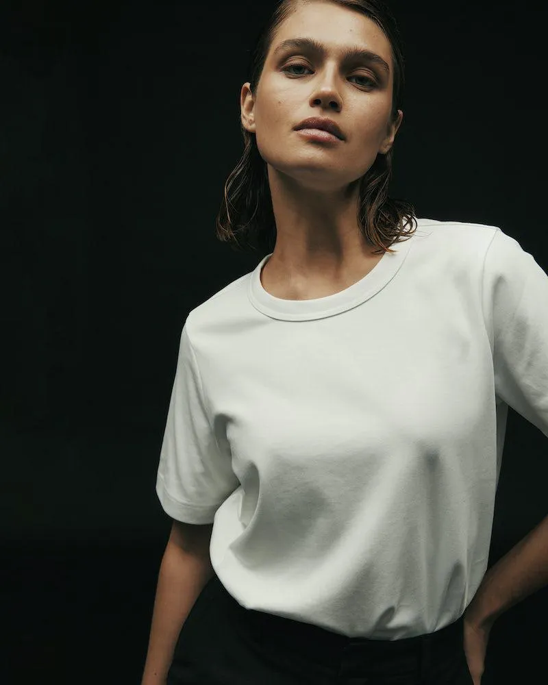 T-skjorte i tykk bomull