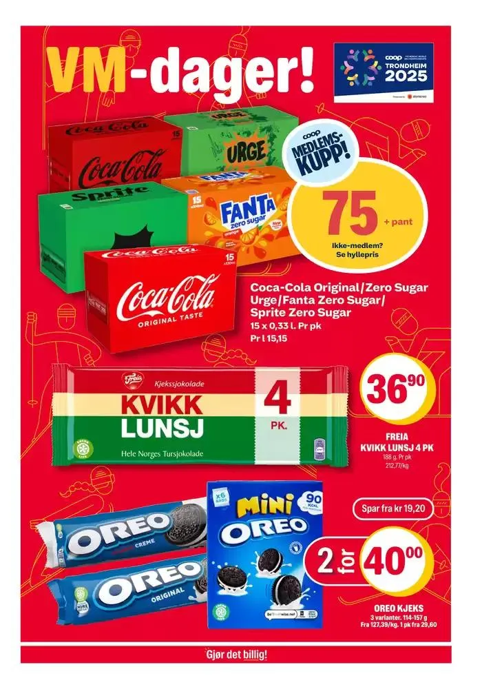 Aktuelle spesialkampanjer fra 24. februar til 2. mars 2025 - kundeavisside 3