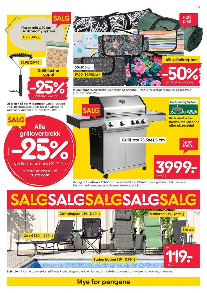 Rusta Salg fra 24. juni til 8. juli 2024 - kundeavisside 13