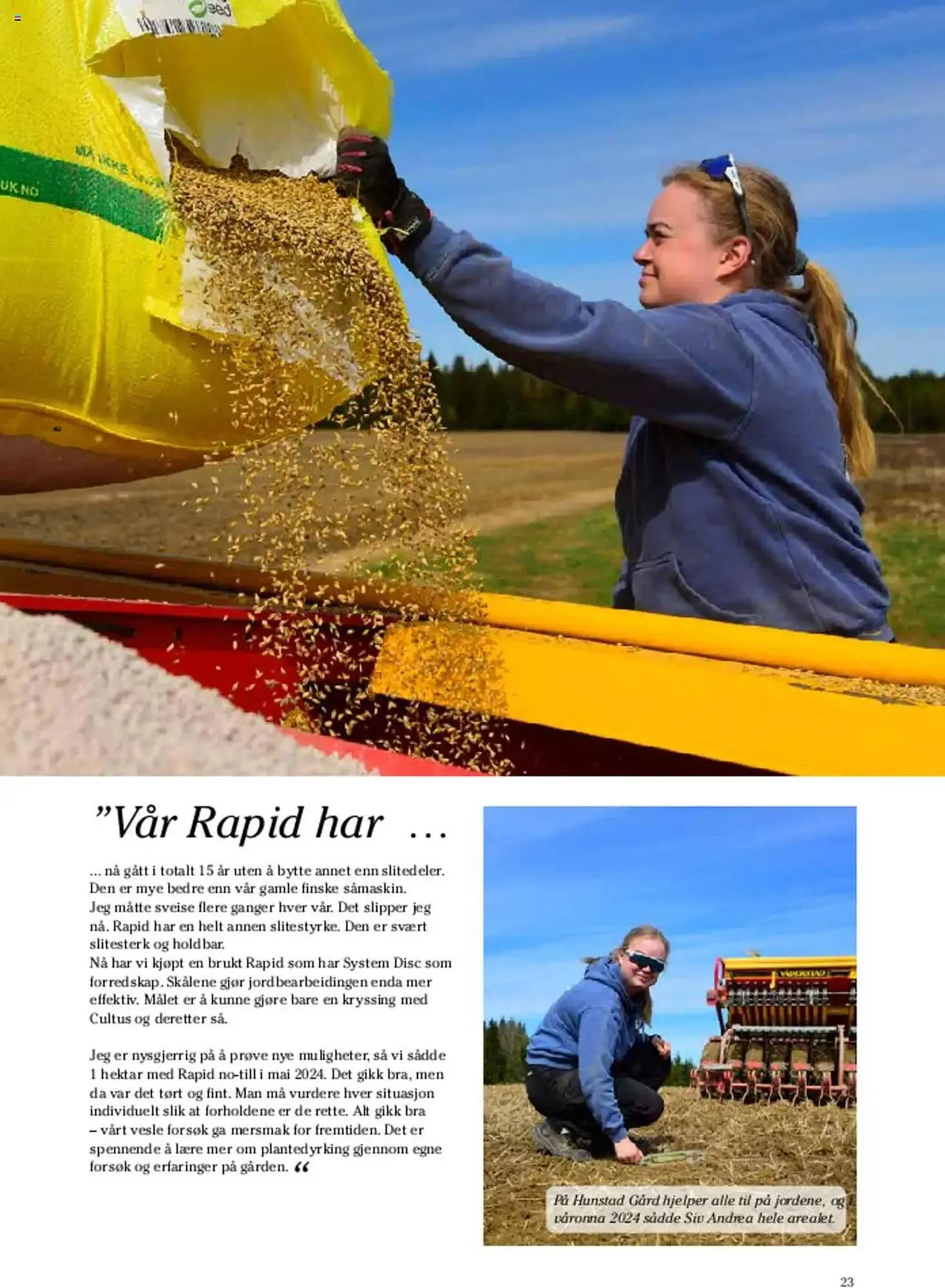 Felleskjøpet Kundeavis fra 10. mars til 31. desember 2025 - kundeavisside 23